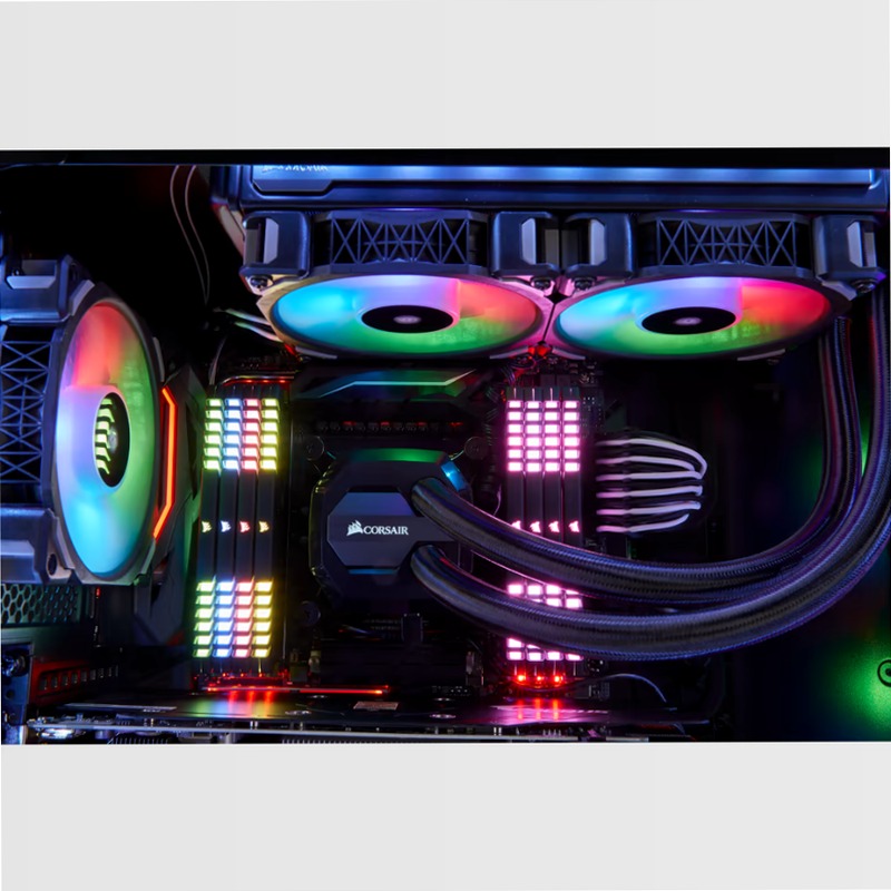 ML120 PRO RGB, ventola a levitazione magnetica Premium da 120 mm PWM con LED RGB — confezione singola 120mm