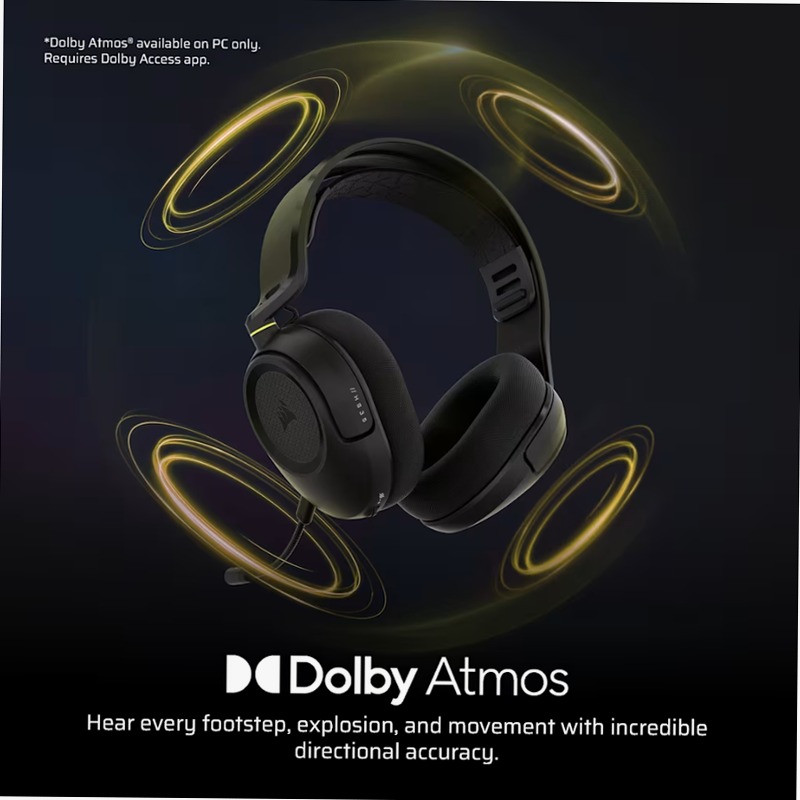 Cuffia Gaming HS35 v3 Wireless - Carbon Nero