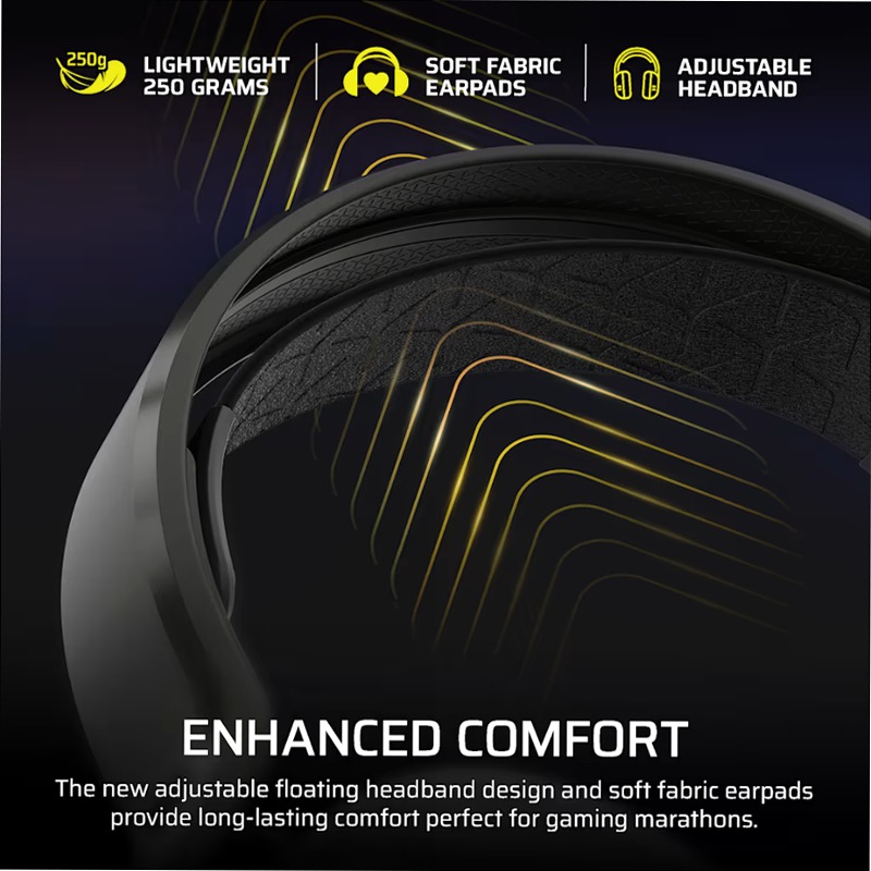 Cuffia Gaming HS35 v3 Wireless - Carbon Nero