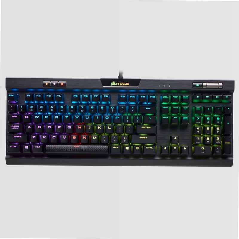 K70 RGB MK.2 Mechanical Gaming Keyboard — CHERRY® MX SILENT