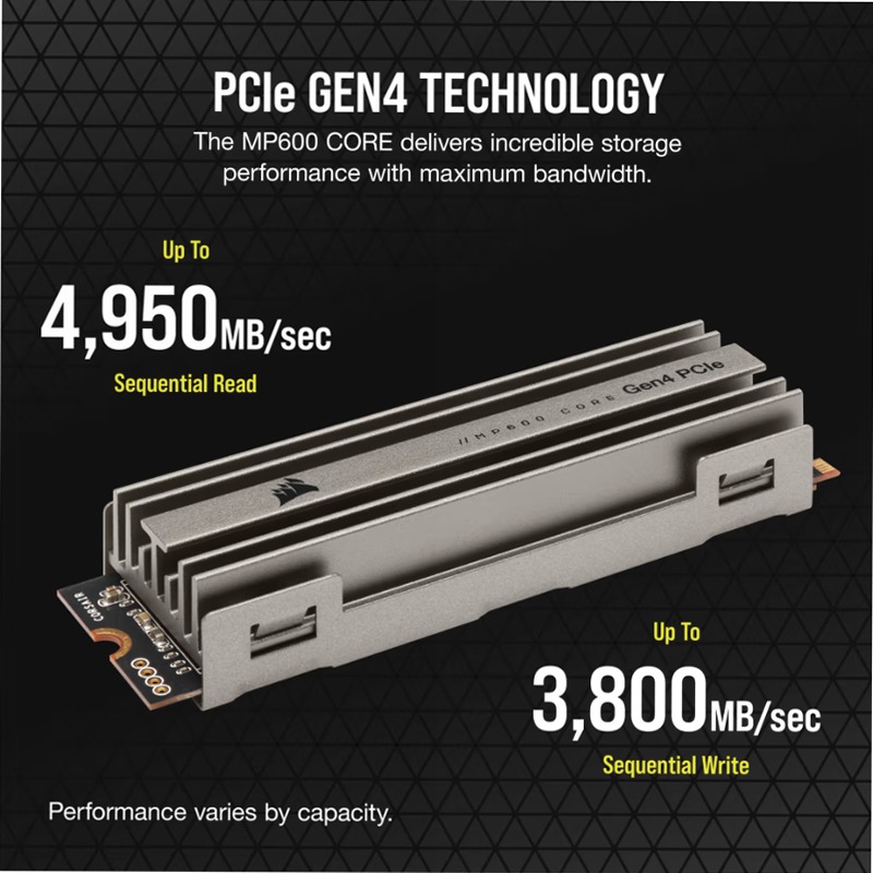 Unità SSD MP600 CORE 4 TB NVMe