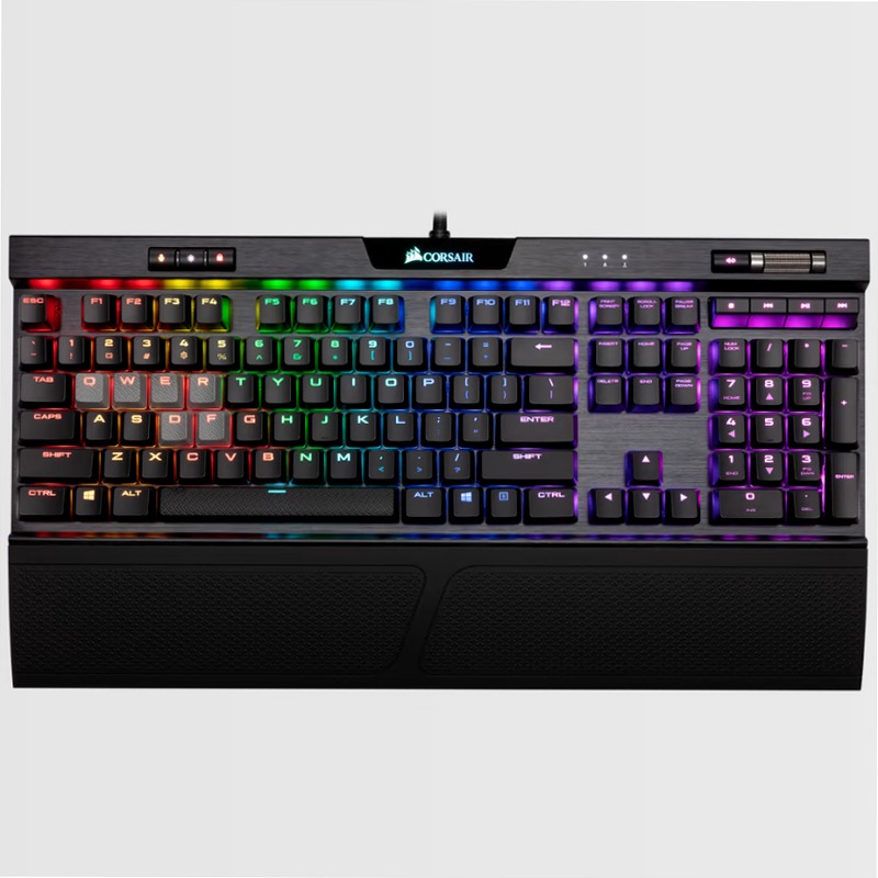 Tastiera K70 RGB MK.2 Low Profile RAPIDFIRE Meccanica