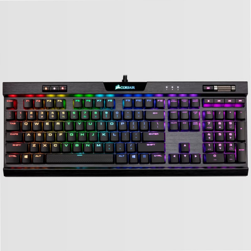 Tastiera K70 RGB MK.2 Low Profile RAPIDFIRE Meccanica