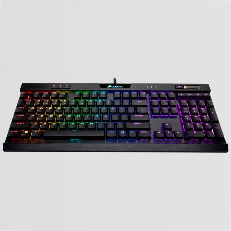 Tastiera K70 RGB MK.2 Low Profile RAPIDFIRE Meccanica