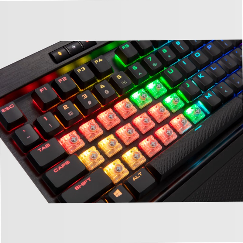 Tastiera K70 RGB MK.2 Low Profile RAPIDFIRE Meccanica