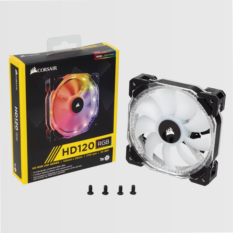 Ventola LED RGB HD120 da CORSAIR 120mm