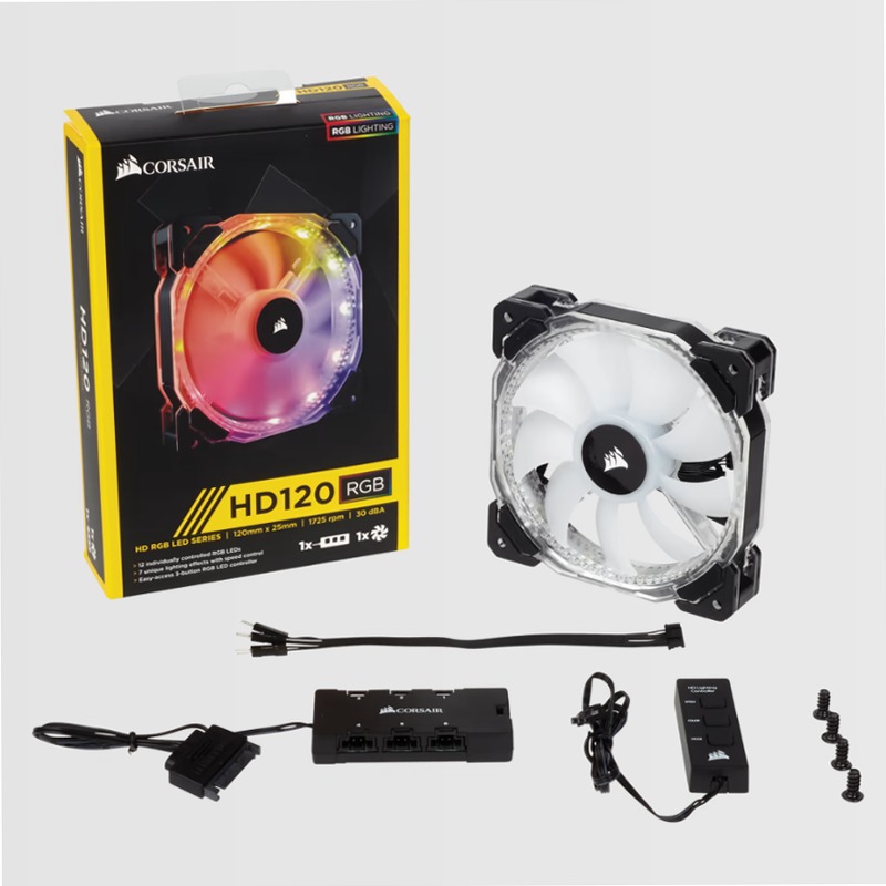 Ventola LED RGB HD120 da CORSAIR 120mm