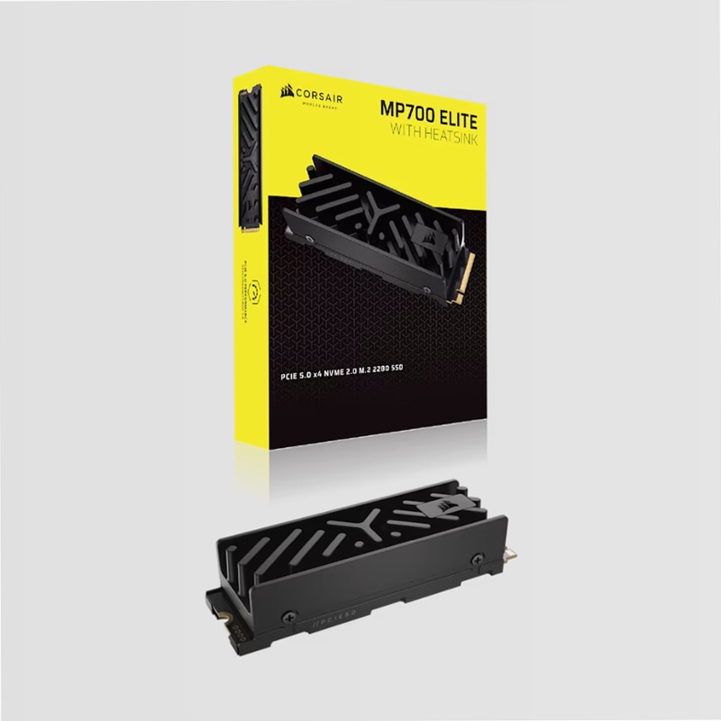 Unità SDD MP700 ELITE PCIe 5.0 (Gen 5) x4 NVMe M.2 con dissipatore da 1 TB