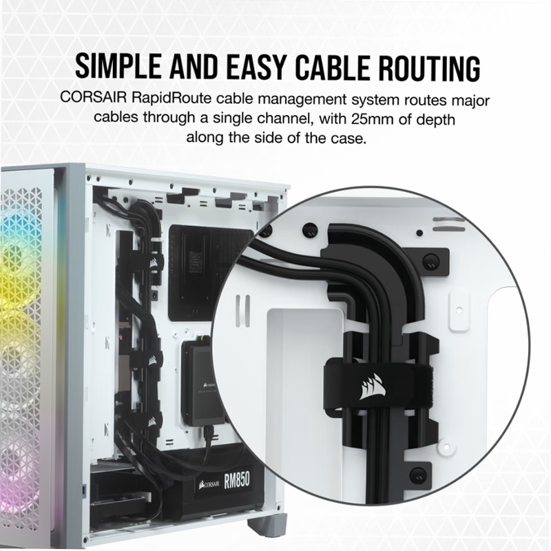 Case ATX Mid-Tower 4000D AIRFLOW - Bianco