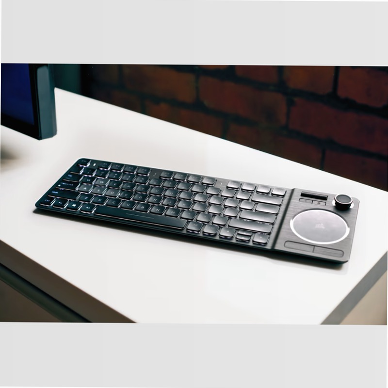 Tastiera Entertainment K83 Wireless Alluminio Wireless 2.4 GHz