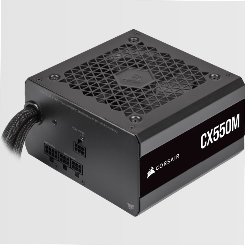 Alimentatore CX550M - Corsoir 80 Plus Bronze Semi modulare ATX