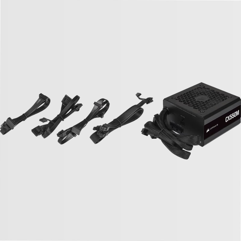 Alimentatore CX550M - Corsoir 80 Plus Bronze Semi modulare ATX