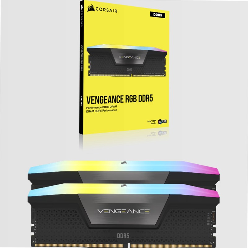 VENGEANCE® RGB 96GB (2x48GB) DDR5 DRAM 6800MT/s