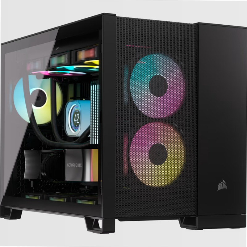 Case PC Mid-Tower a Doppia Camera 2500D AIRFLOW - Nero
