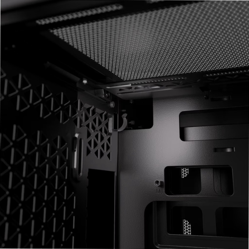 Case PC Mid-Tower a Doppia Camera 2500D AIRFLOW - Nero