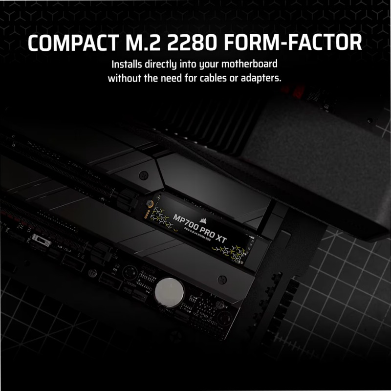 SSD M.2 NVMe PCIe 5.0 x4 MP700 PRO XT da 2 TB