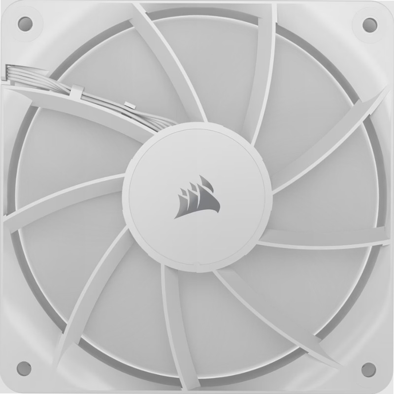 Ventole RS120 PWM da 120 mm - Confezione da tre - Bianco 120mm