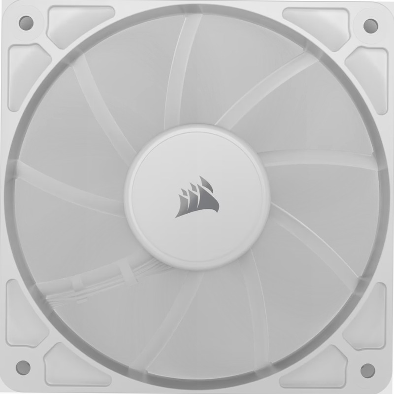 Ventole RS120 PWM da 120 mm - Confezione da tre - Bianco 120mm