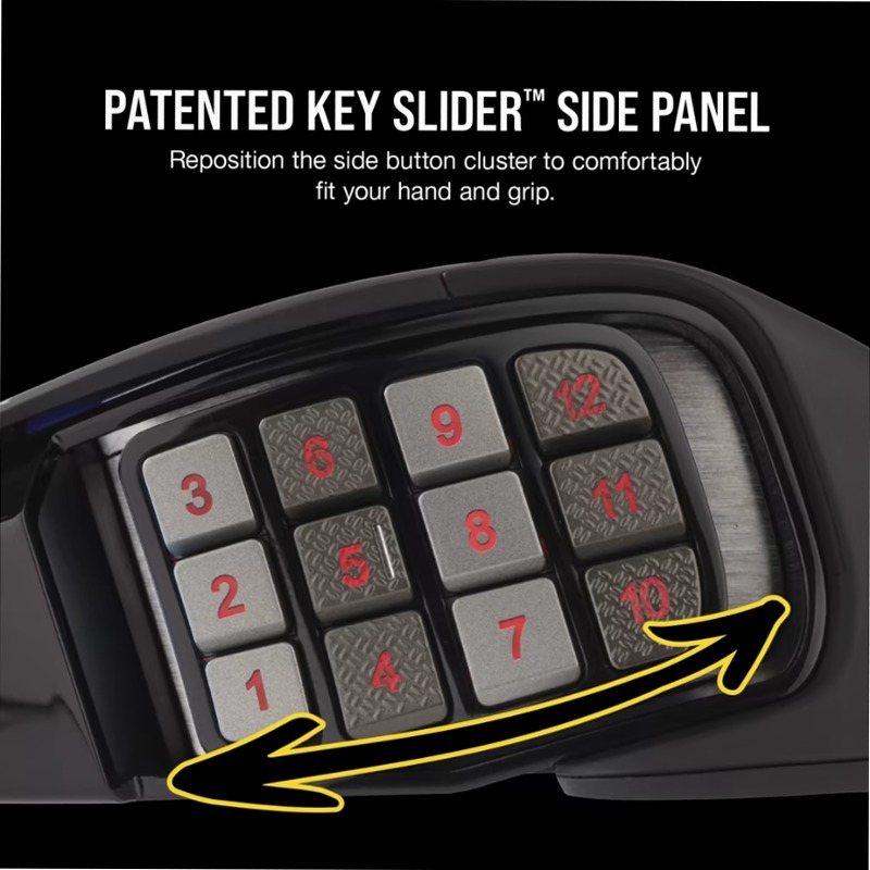 SCIMITAR RGB ELITE - Mouse gaming per MOBA/MMO