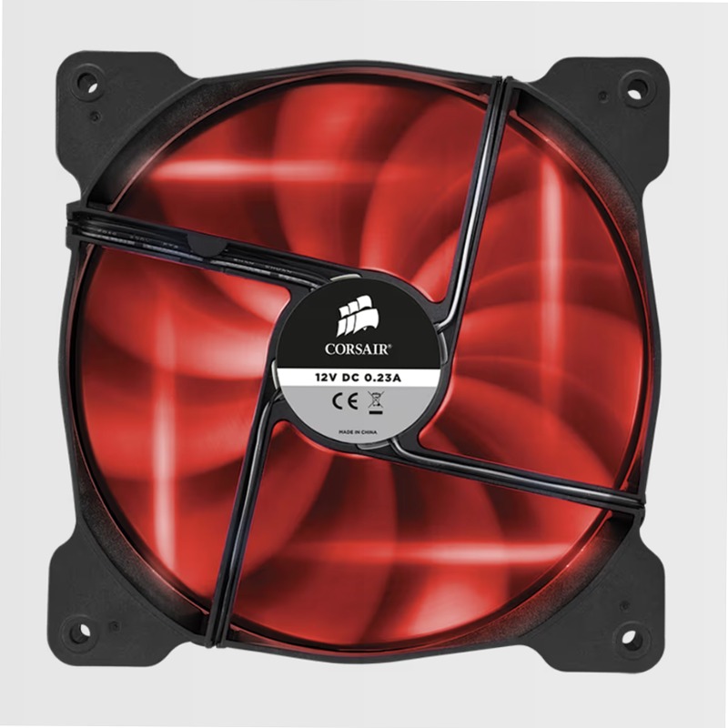 CORSAIR Air Series™ SP140 LED Red High Static Pressure Fan 140mm