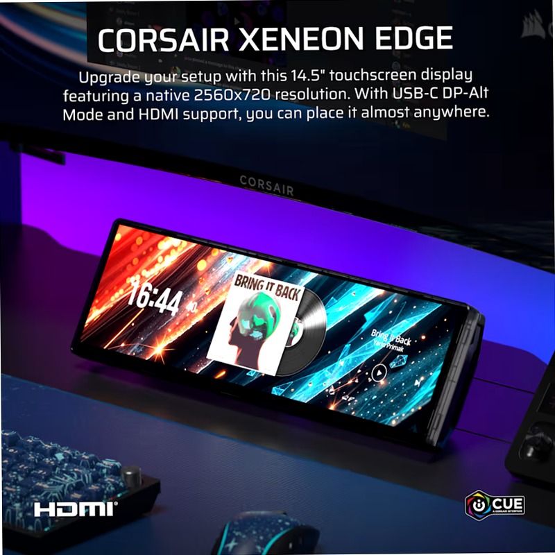 Touchscreen LCD CORSAIR XENEON EDGE 14,5"