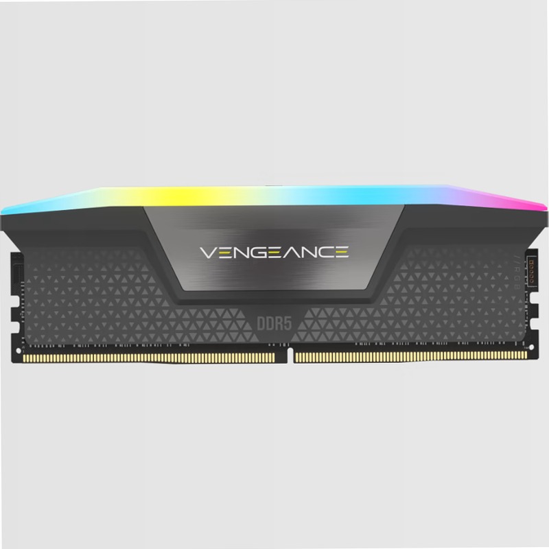 Kit di memoria DDR5 DRAM VENGEANCE RGB 64GB (2x32GB) 6000MHz C40, nero