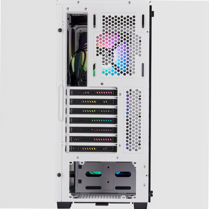 Smart case mid-tower iCUE 220T RGB - Bianco