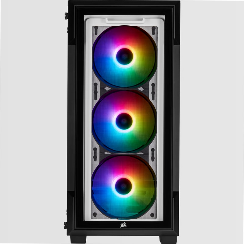 Smart case mid-tower iCUE 220T RGB - Bianco