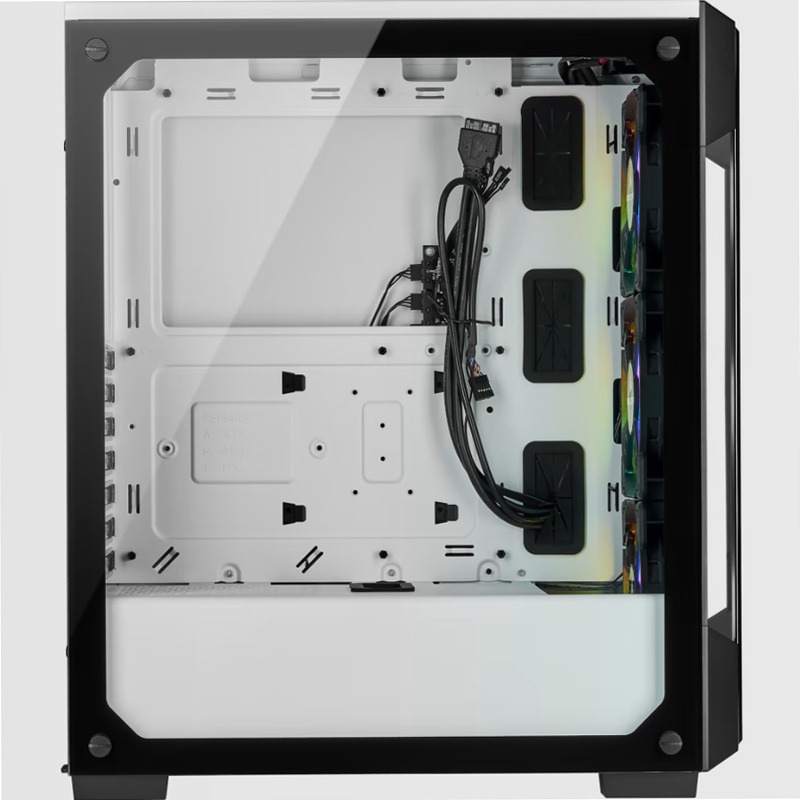 Smart case mid-tower iCUE 220T RGB - Bianco