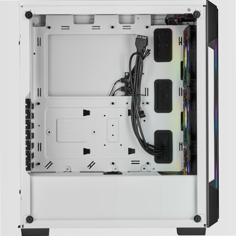Smart case mid-tower iCUE 220T RGB - Bianco