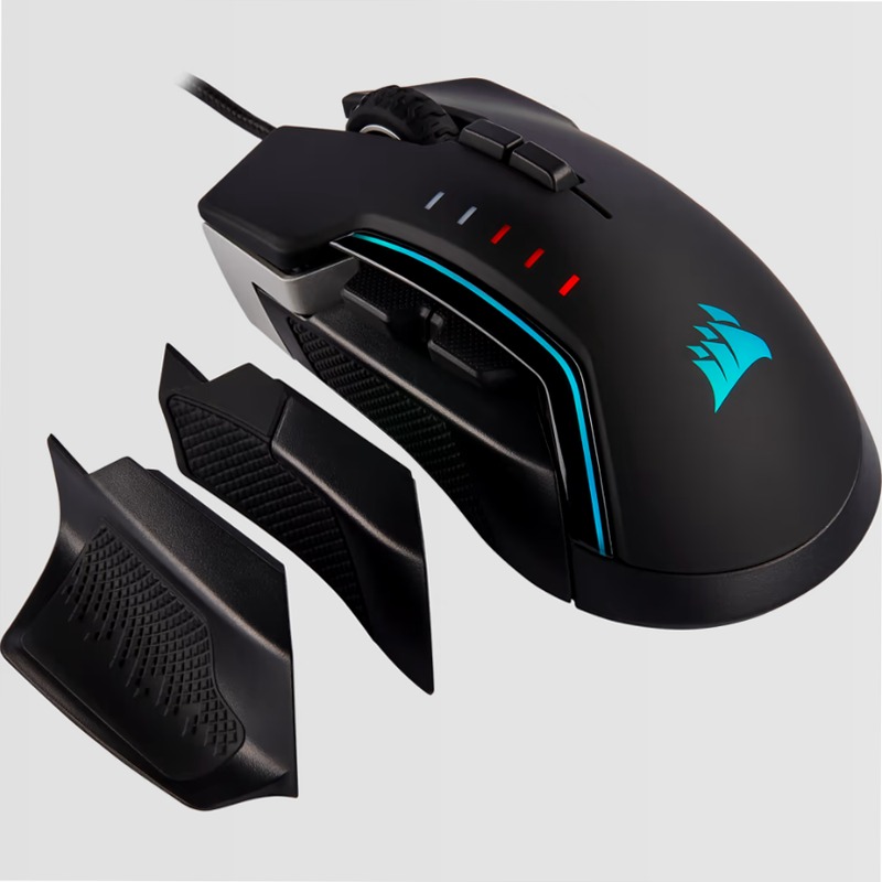 Mouse Gaming GLAIVE RGB PRO - Alluminio (EU)