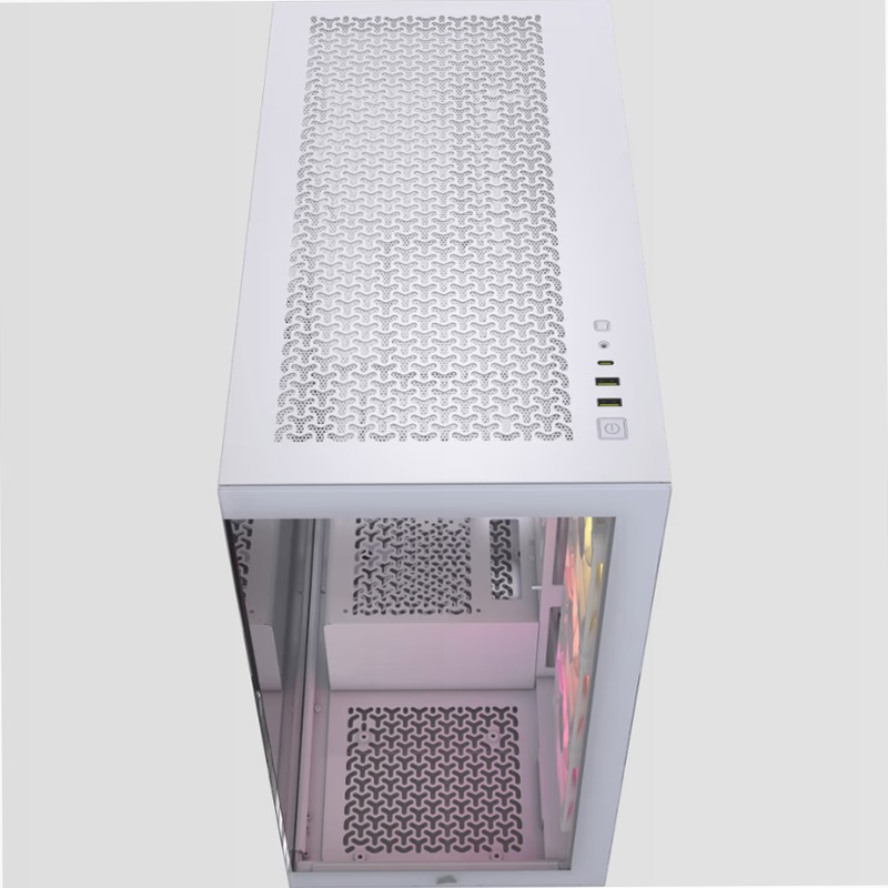 Case mid-tower iCUE LINK 3500X RGB, bianco