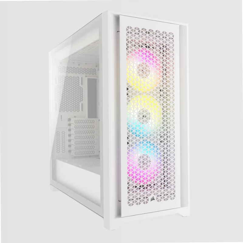 Case mid-tower iCUE 5000D RGB AIRFLOW - True White