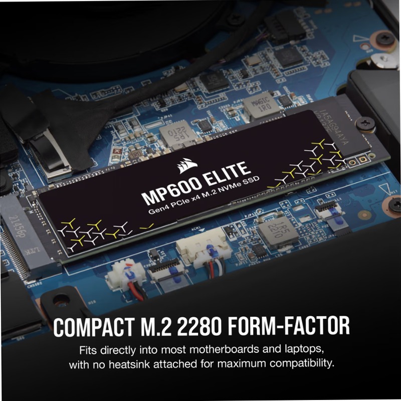 SSD M.2 NVMe 1.4 PCIe Gen4 x4 MP600 ELITE da 1 TB