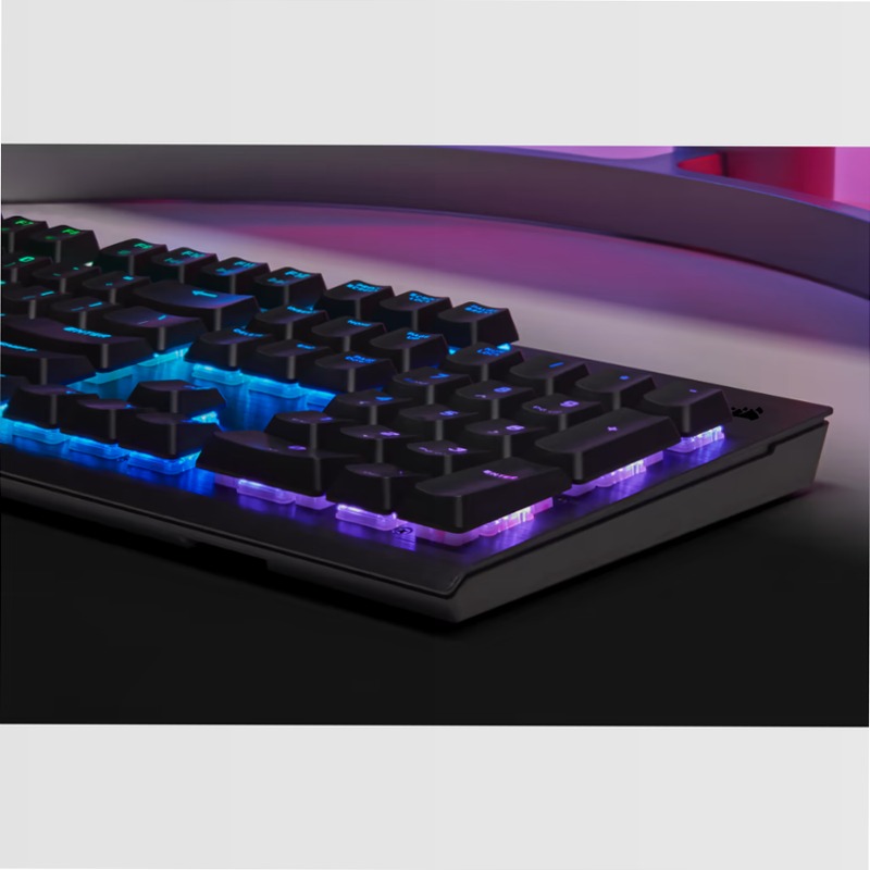 K60 RGB PRO Low Profile Mechanical Gaming Keyboard Alluminio Meccanica