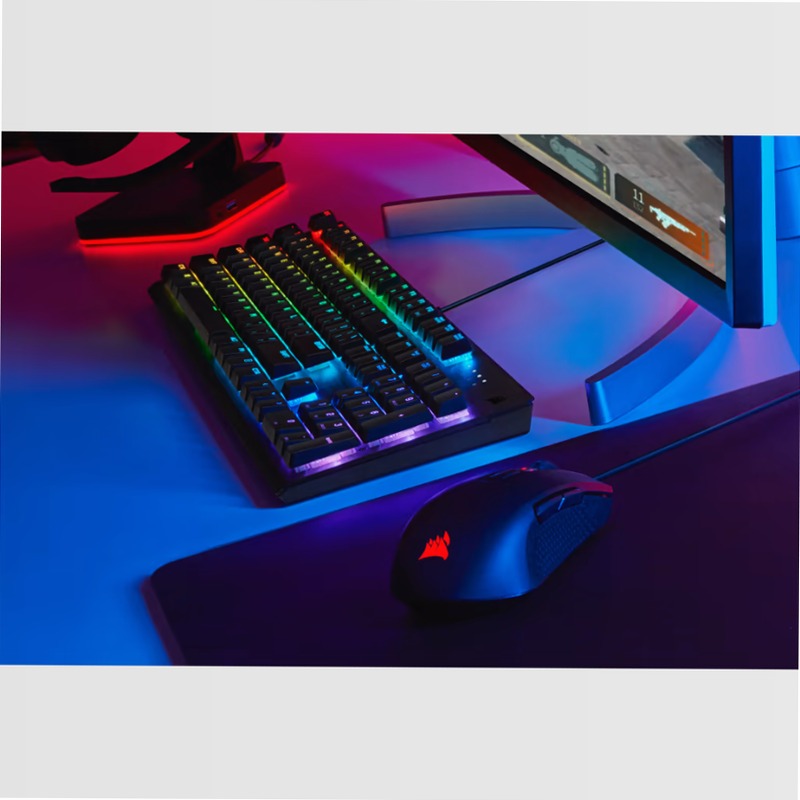 K60 RGB PRO Low Profile Mechanical Gaming Keyboard Alluminio Meccanica