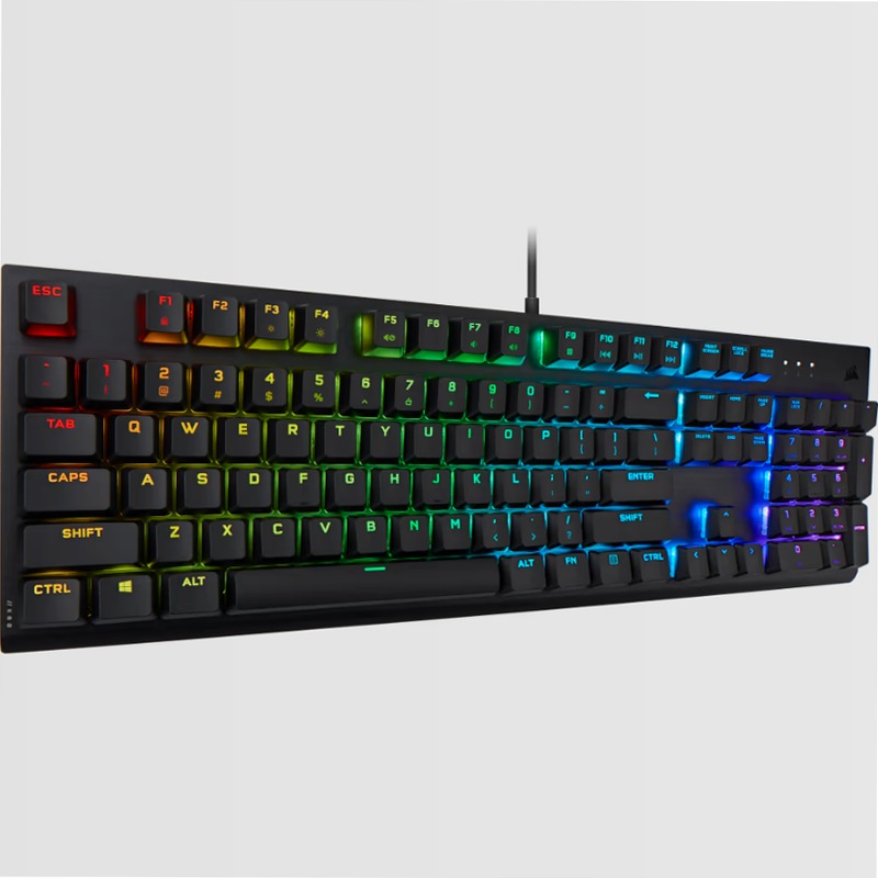 K60 RGB PRO Low Profile Mechanical Gaming Keyboard Alluminio Meccanica