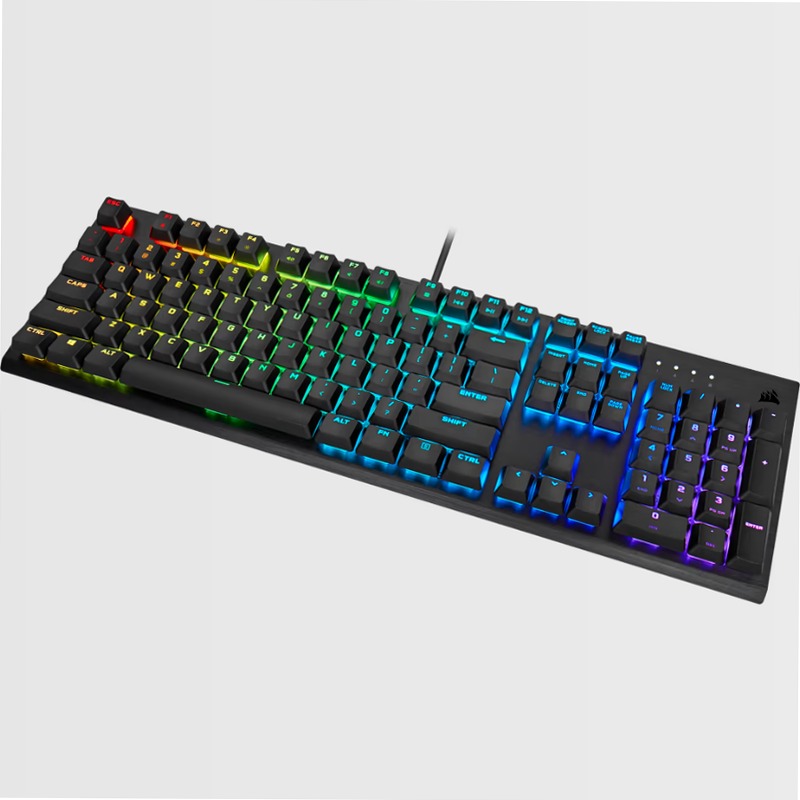 K60 RGB PRO Low Profile Mechanical Gaming Keyboard Alluminio Meccanica