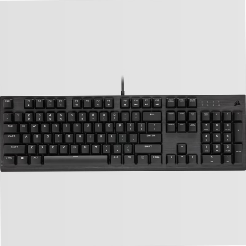K60 RGB PRO Low Profile Mechanical Gaming Keyboard Alluminio Meccanica