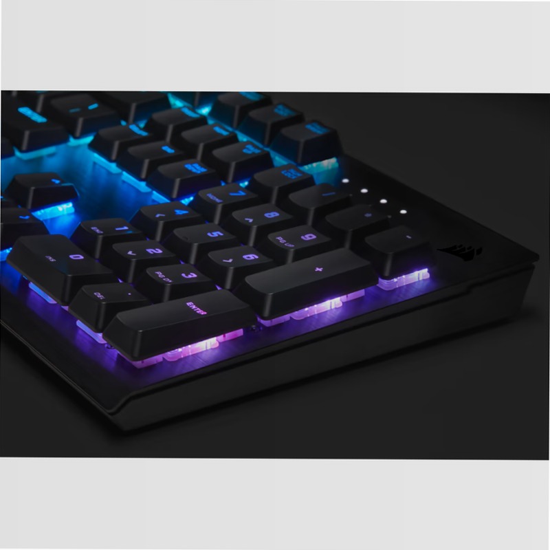 K60 RGB PRO Low Profile Mechanical Gaming Keyboard Alluminio Meccanica