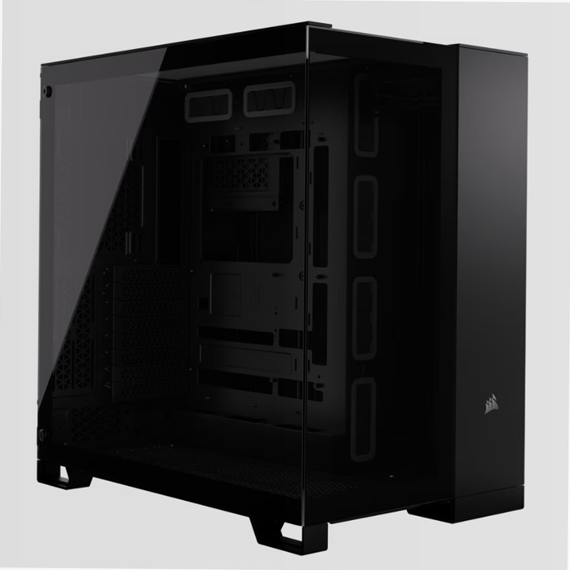 Case PC Mid-Tower a Doppia Camera 6500X - Nero