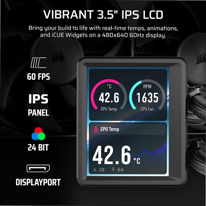 Dissipatore a Liquido NAUTILUS II 360 RS LCD