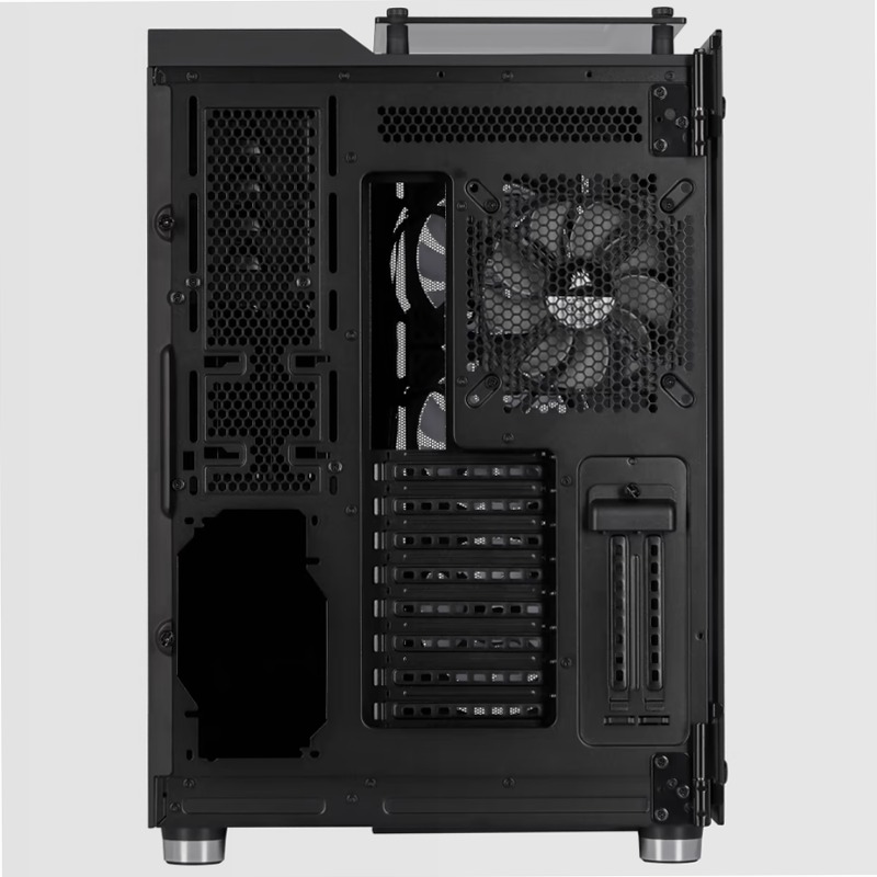 Smart case Crystal Series ATX 680X RGB con flusso d’aria elevato e vetro temprato - nero