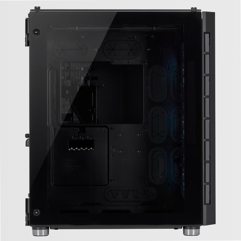 Smart case Crystal Series ATX 680X RGB con flusso d’aria elevato e vetro temprato - nero