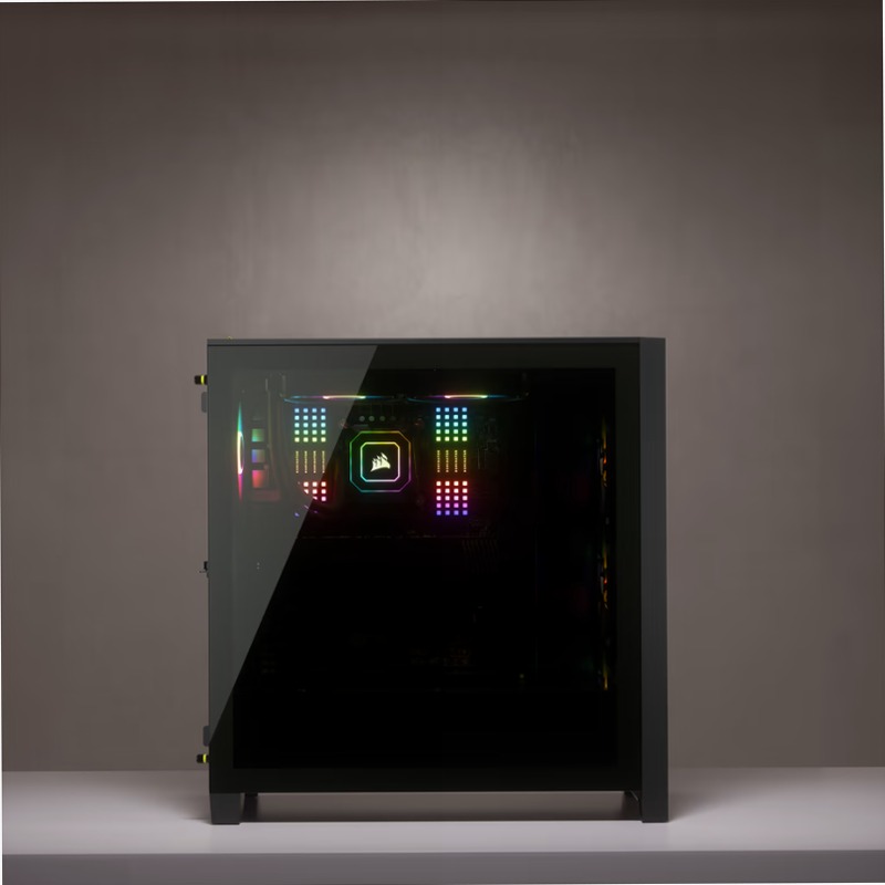 Case ATX Mid-Tower iCUE 4000X RGB Nero