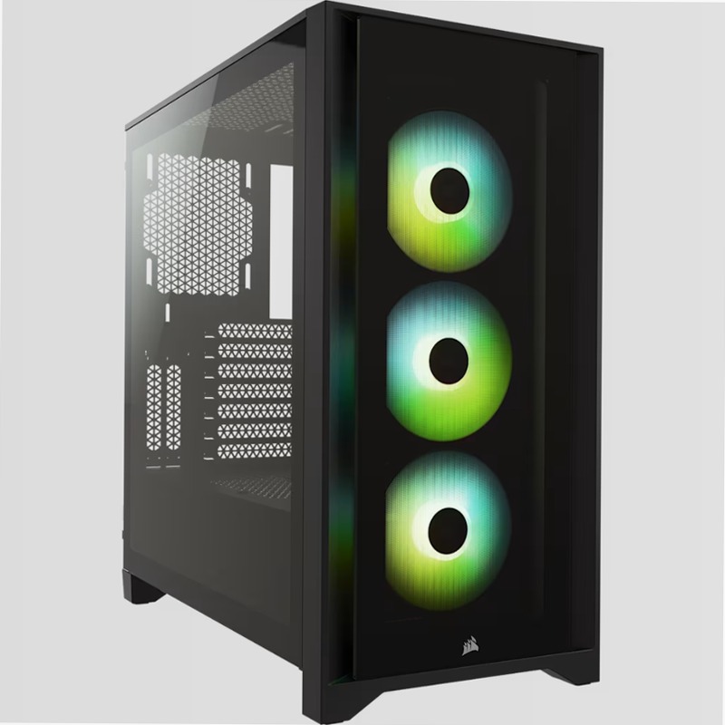 Case ATX Mid-Tower iCUE 4000X RGB Nero