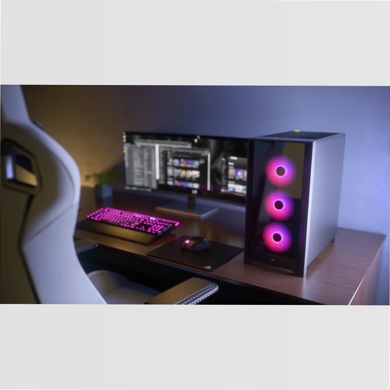 Case ATX Mid-Tower iCUE 4000X RGB Nero