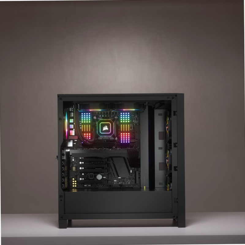 Case ATX Mid-Tower iCUE 4000X RGB Nero