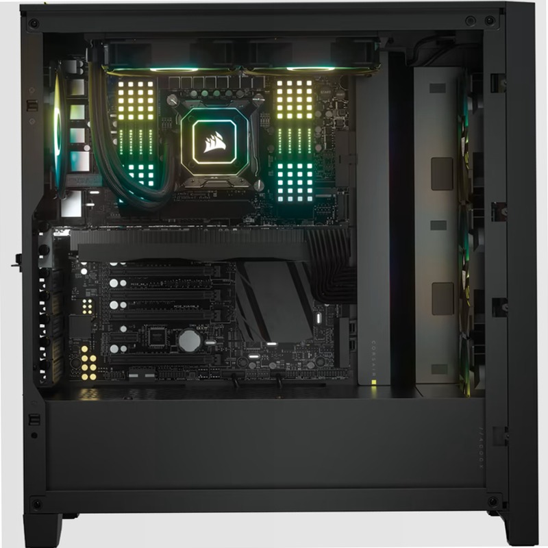 Case ATX Mid-Tower iCUE 4000X RGB Nero