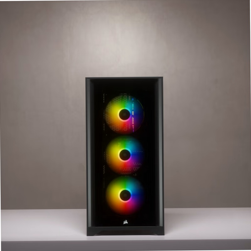 Case ATX Mid-Tower iCUE 4000X RGB Nero
